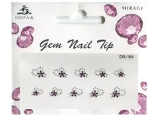 Mirage 3D    Gem Nail Tip DG-104