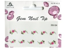 Mirage 3D    Gem Nail Tip DG-134