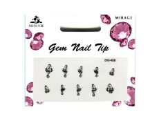 Mirage 3D    Gem Nail Tip DG-408