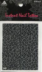 Mirage Наклейка для ногтей Instant Nail Tattoo Black NTB-18