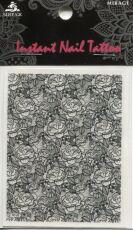 Mirage Наклейка для ногтей Instant Nail Tattoo Black NTB-20