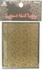 Mirage Наклейка для ногтей Instant Nail Tattoo Gold NTG-05
