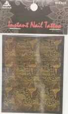 Mirage Наклейка для ногтей Instant Nail Tattoo Gold NTG-07