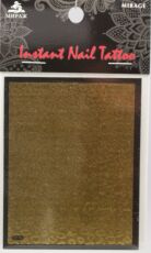 Mirage Наклейка для ногтей Instant Nail Tattoo Gold NTG-18