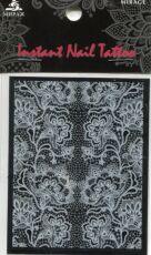 Mirage Наклейка для ногтей Instant Nail Tattoo White NTW-01