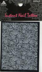 Mirage Наклейка для ногтей Instant Nail Tattoo White NTW-03