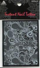 Mirage Наклейка для ногтей Instant Nail Tattoo White NTW-10