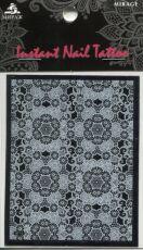 Mirage Наклейка для ногтей Instant Nail Tattoo White NTW-12