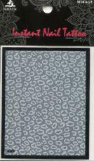 Mirage Наклейка для ногтей Instant Nail Tattoo White NTW-18