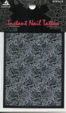Mirage Наклейка для ногтей Instant Nail Tattoo White NTW-20