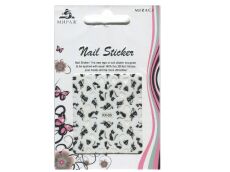 Mirage 3D Наклейки Nail Sticker Кошки черно-белые XX-05