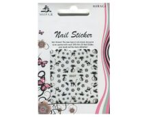 Mirage 3D Наклейки Nail Sticker Кошки черно-белые XX-07