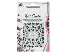 Mirage 3D Наклейки Nail Sticker Кошки черно-белые XX-08