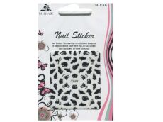 Mirage 3D Наклейки Nail Sticker Кошки черно-белые XX-09