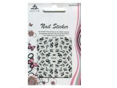 Mirage 3D Наклейки Nail Sticker Кошки черно-белые XX-15