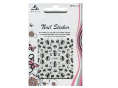 Mirage 3D Наклейки Nail Sticker Кошки черно-белые XX-28