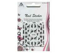 Mirage 3D Наклейки Nail Sticker Кошки черно-белые XX-40