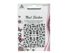 Mirage 3D Наклейки Nail Sticker Кошки черно-белые XX-45