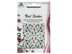 Mirage 3D Наклейки Nail Sticker Кошки черно-белые XX-46
