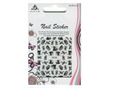 Mirage 3D Наклейки Nail Sticker Кошки черно-белые XX-48