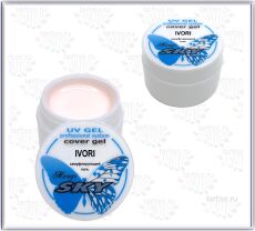 Mirage Гель камуфлирующий IVORY молочный 15 гр