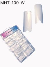 Mirage Типсы 100 шт френч НТ для проблемных ногтей с широкой контактной зоной