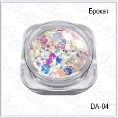 Дизайн Брокат DA-04 белый