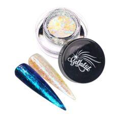 Gellaktik Хлопья ЮККИ GALAXY №07 голографические в банке