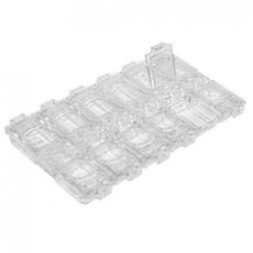 Контейнер для дизайна 12 секций прозрачный