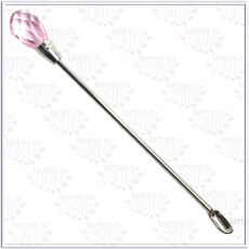 Лопаточка металлическая для размешивания геля Кристалл