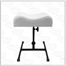 Подставка педикюрная для ног белая