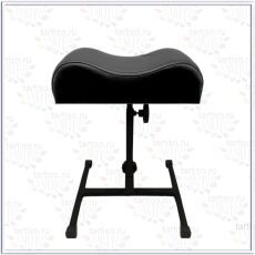 Подставка педикюрная для ног чёрная