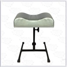 Подставка педикюрная для ног серебро