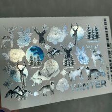 Milliart Nails Слайдер-дизайн фольгированный MN-FL-321