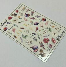 Наклейка большая 9,5х6,5 см LUX-050