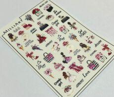 Наклейка большая 9,5х6,5 см MAX-130