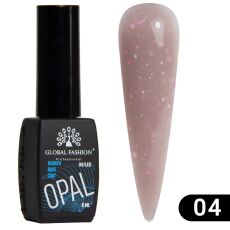 Global Fashion База каучуковая Glitter Opal №04 8 мл