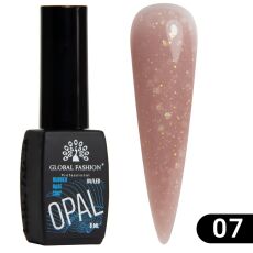 Global Fashion База каучуковая Glitter Opal №07 8 мл