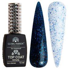 Global Fashion Топ алмазный без липкого слоя Поталь Blue Foil 12 мл