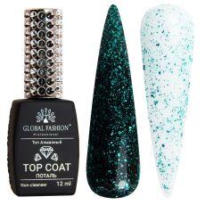 Global Fashion Топ алмазный без липкого слоя Поталь Light green Foil 12 мл