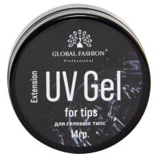 Global Fashion Гель Extension для Гелевых типс прозрачный 14 гр