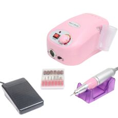 Nail Drill Аппарат для маникюра и педикюра 35000 об/65 Вт ZS-217 pink