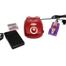 Nail Drill Аппарат для маникюра и педикюра 45000 об/65 Вт ZS-603 red