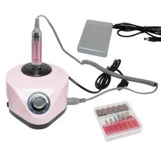 Nail Drill Аппарат для маникюра и педикюра 45000 об/65 Вт ZS-608 pink