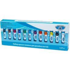Global Fashion Набор гелевых красок 12 шт