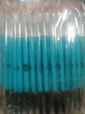 Global Fashion Кисть для полигеля №6 бирюзовая