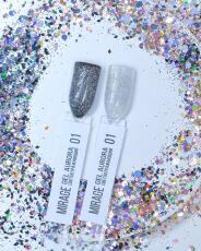 Mirage Гель светоотражающий AURORA №01 15 гр