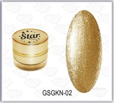 Gellaktik Гель-краска для ногтей Star New №02 7 гр