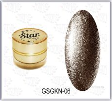 Gellaktik Гель-краска для ногтей Star New №06 7 гр