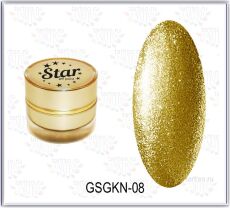 Gellaktik Гель-краска для ногтей Star New №08 7 гр